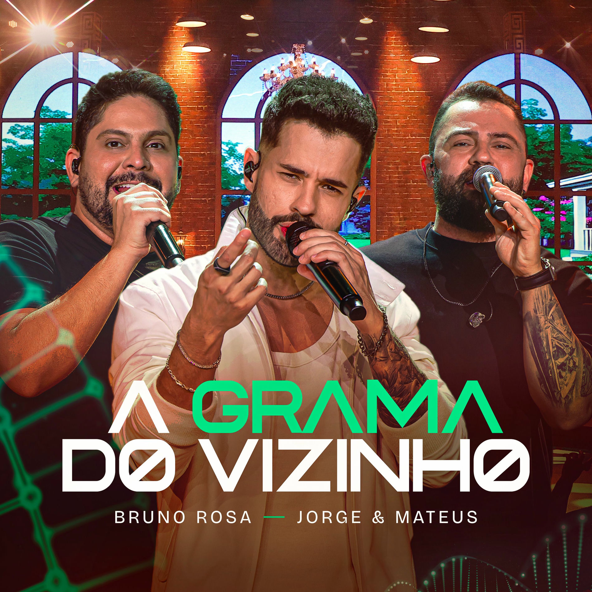Album cover of A Grama do Vizinho (Ao Vivo)