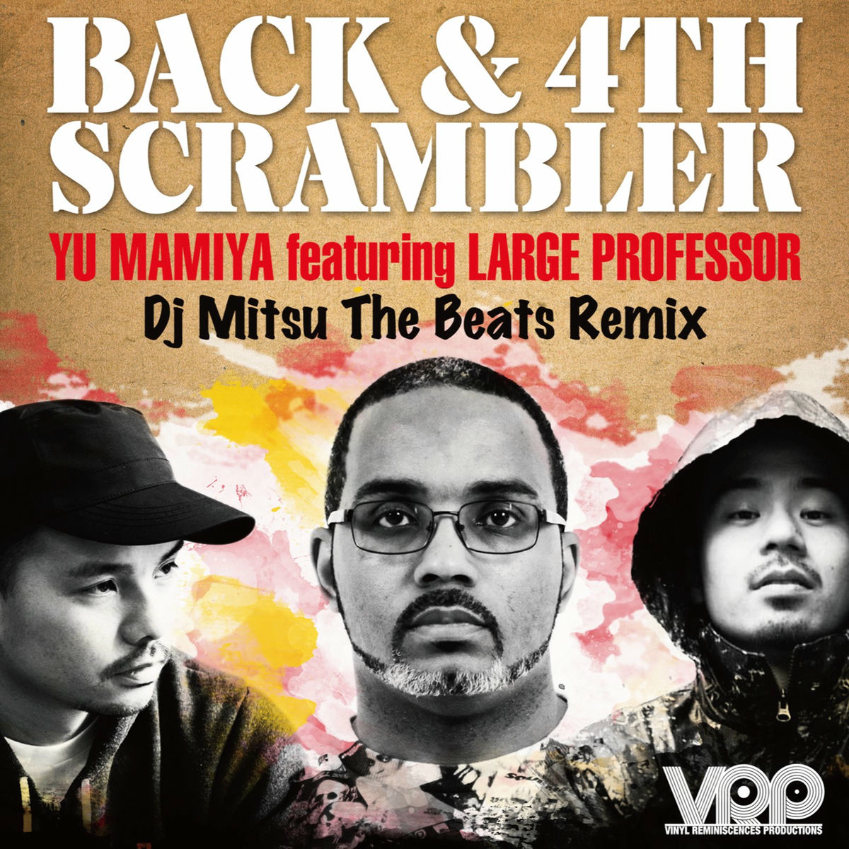 Album cover of Back & 4th Scrambler (DJ MITSU THE BEATS REMIX) (feat. Large Professor)