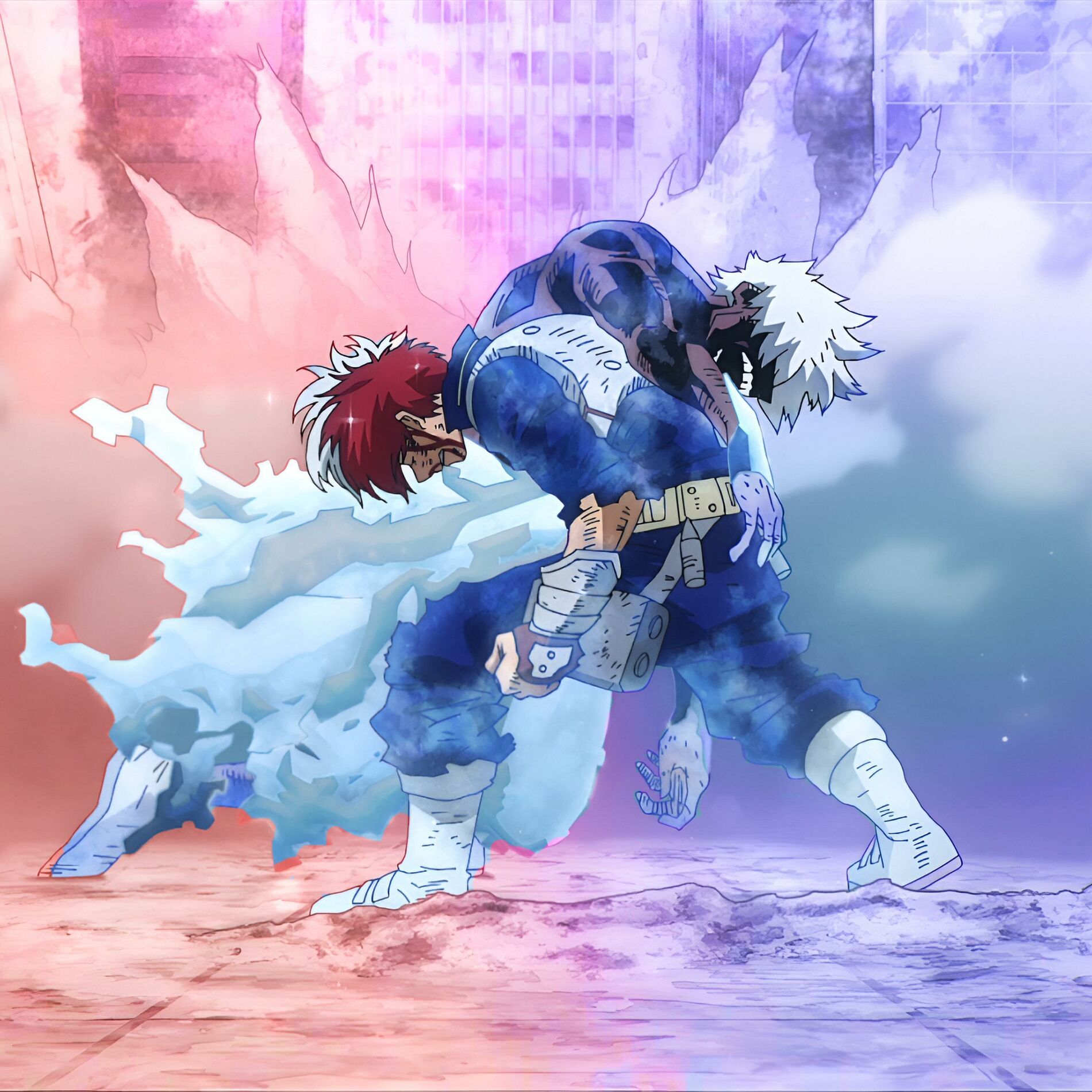 Album cover of Todoroki Shoto Vs Dabi ( My Hero Academia) (Drill Remix)