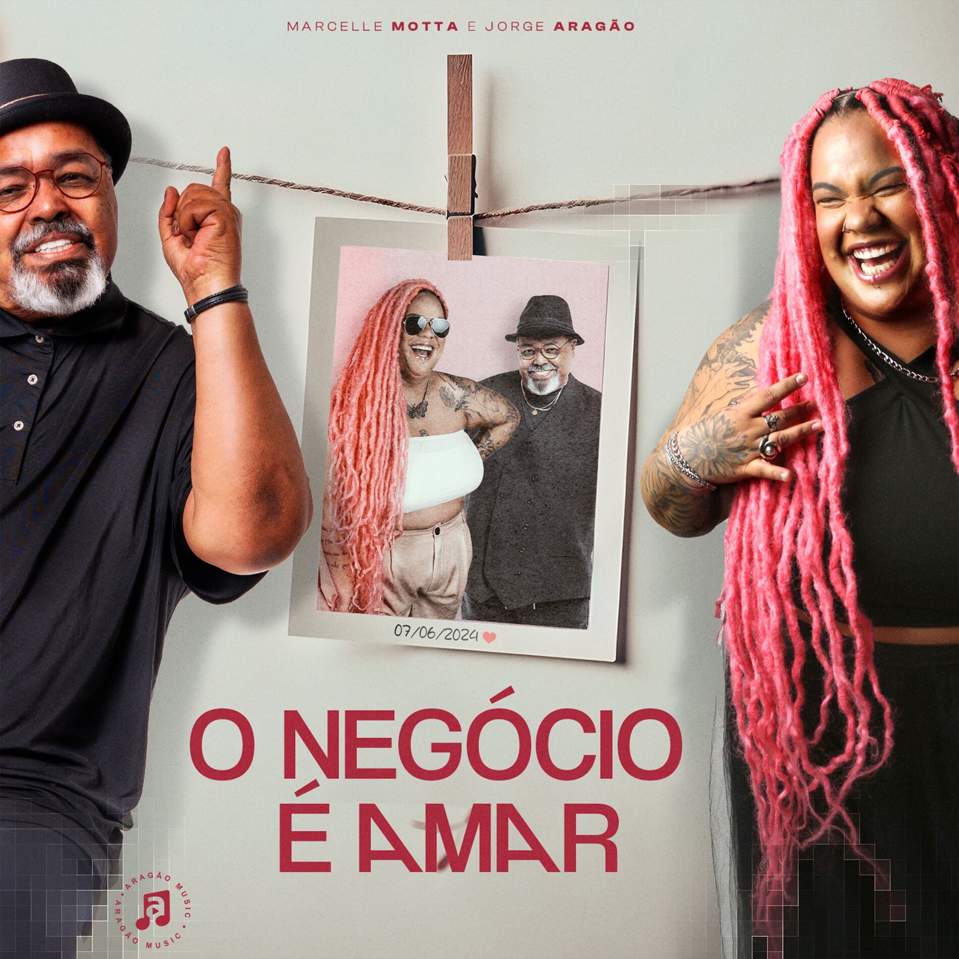 Album cover of O Negócio É Amar