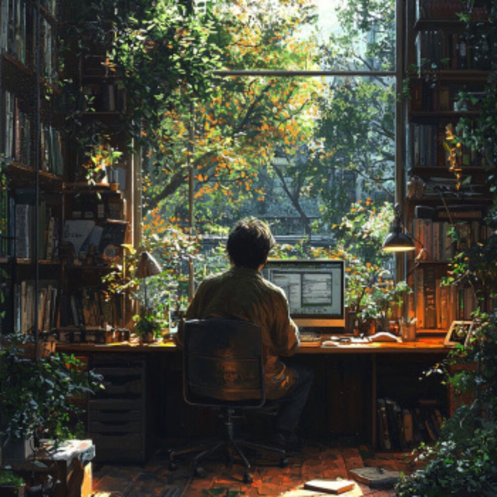 Picture of Calm Flow: The Study Time