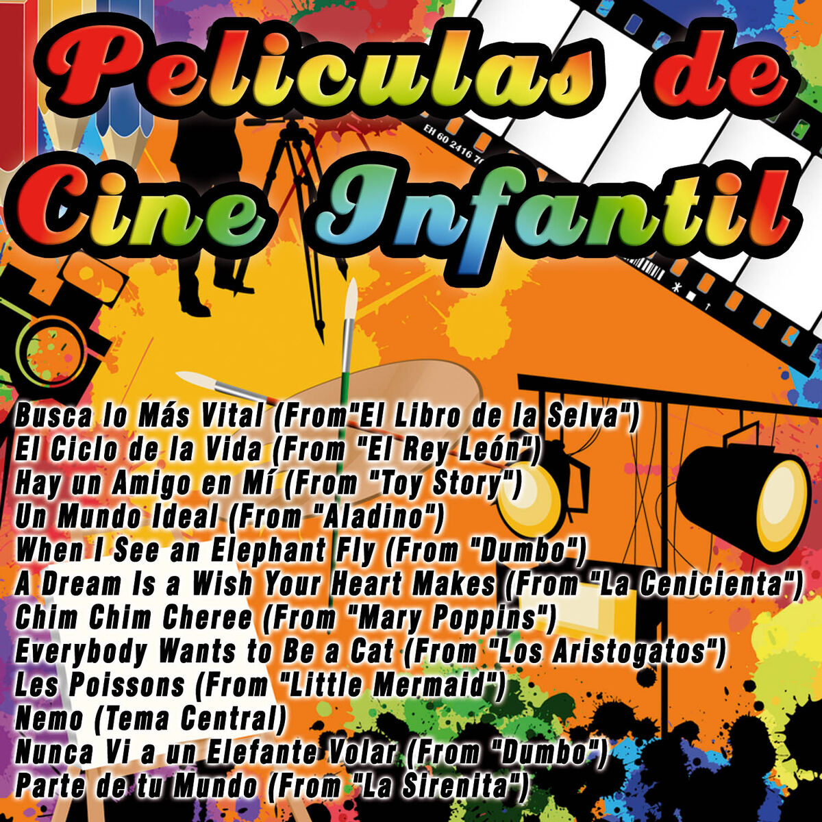 Album cover of Peliculas de Cine Infantil