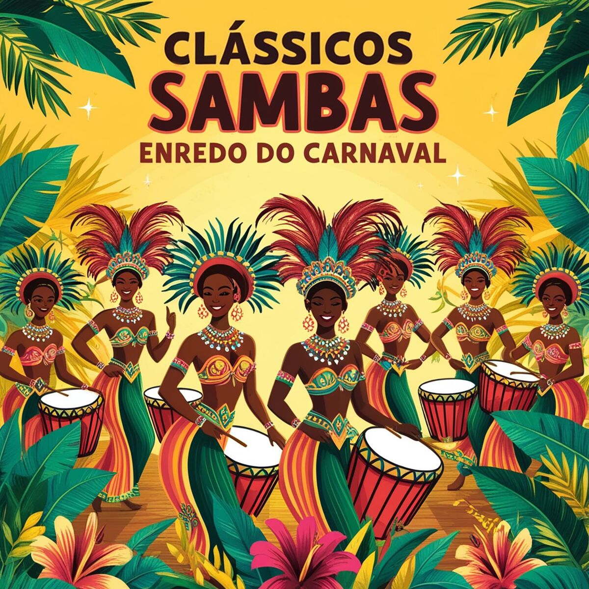 Album cover of Clássicos Sambas Enredo do Carnaval