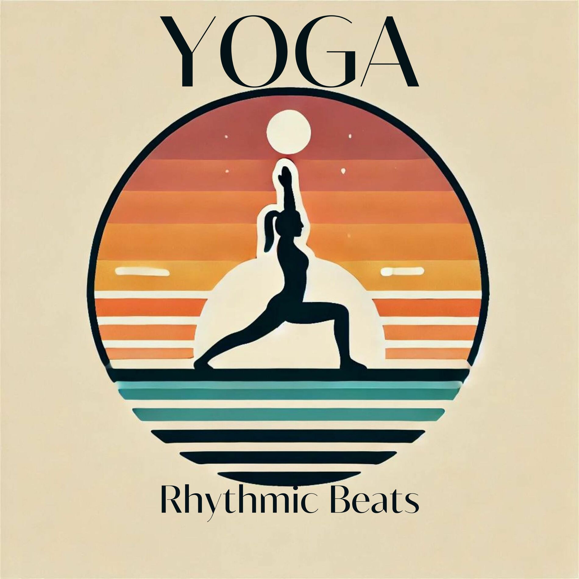 Album cover of Yoga Rhythmic Beats: Peaceful Drumming, Flexible Poses, Meditative Flow