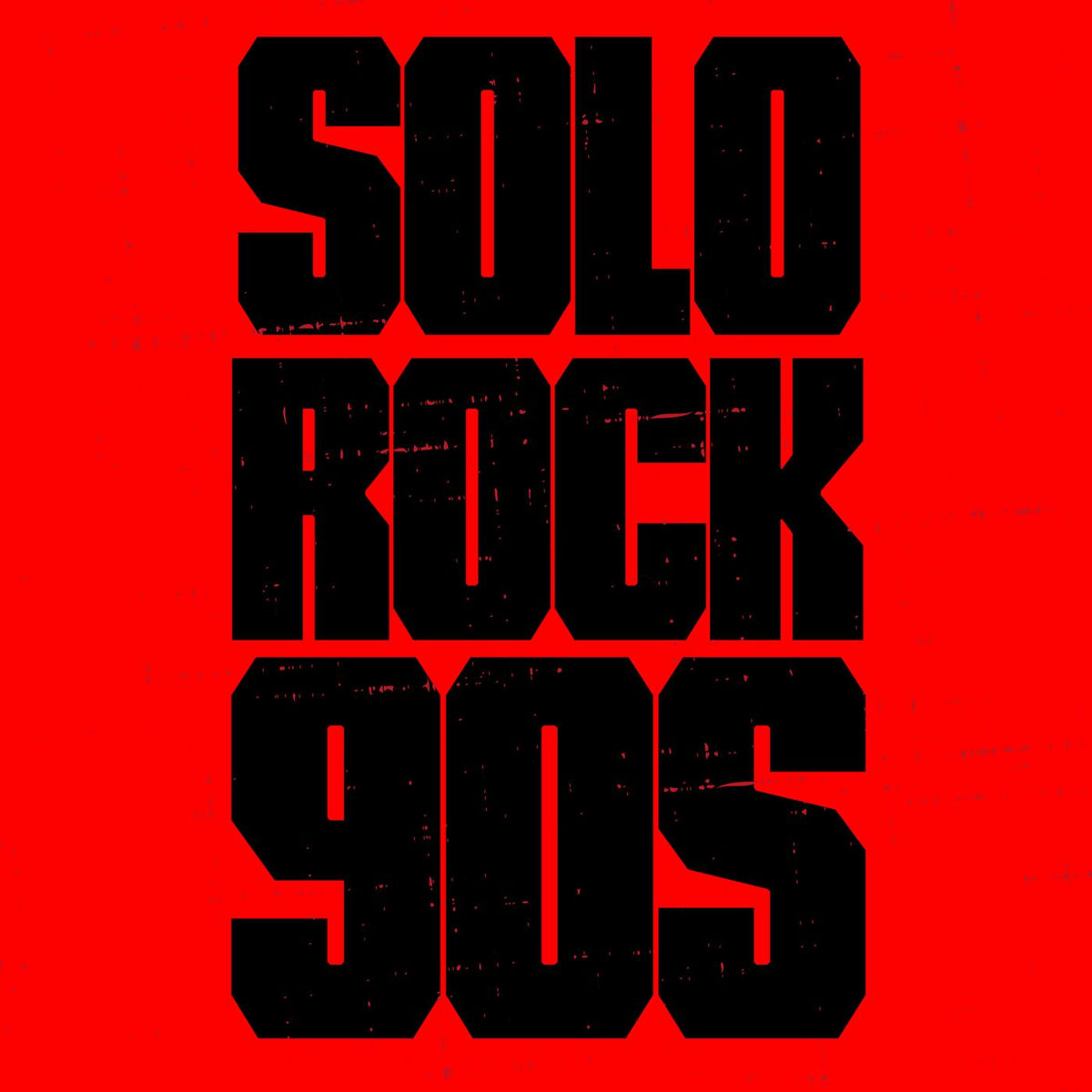 Album cover of Solo Rock 90s