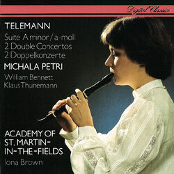 Cover of Telemann: Recorder Suite; 2 Double Concertos