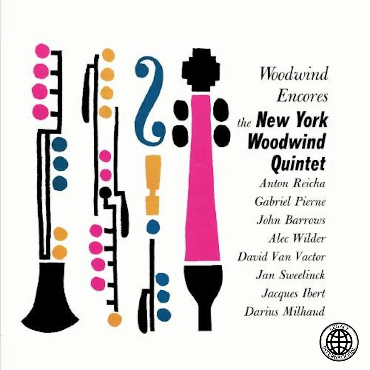 Album cover of Woodwind Encores