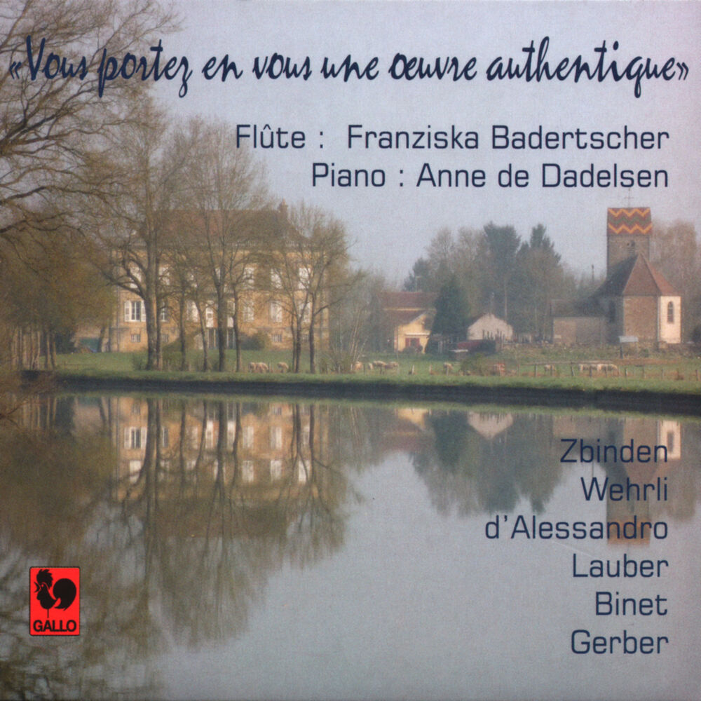 Picture of Zbinden - Wehrli - d'Alessandro - Binet - Lauber - Gerber: Masterpieces of Swiss Music for Flute and Piano