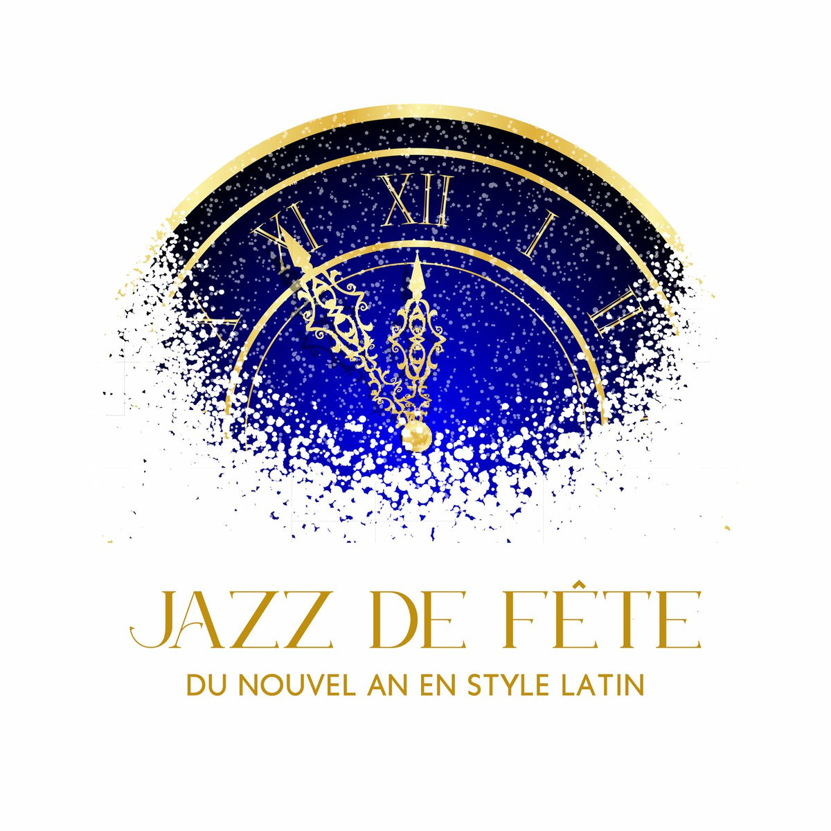 Album cover of Jazz de fête du Nouvel An en style latin: Top 15 des chansons des latino-américaines pour les célébrations du Nouvel An! Musique b