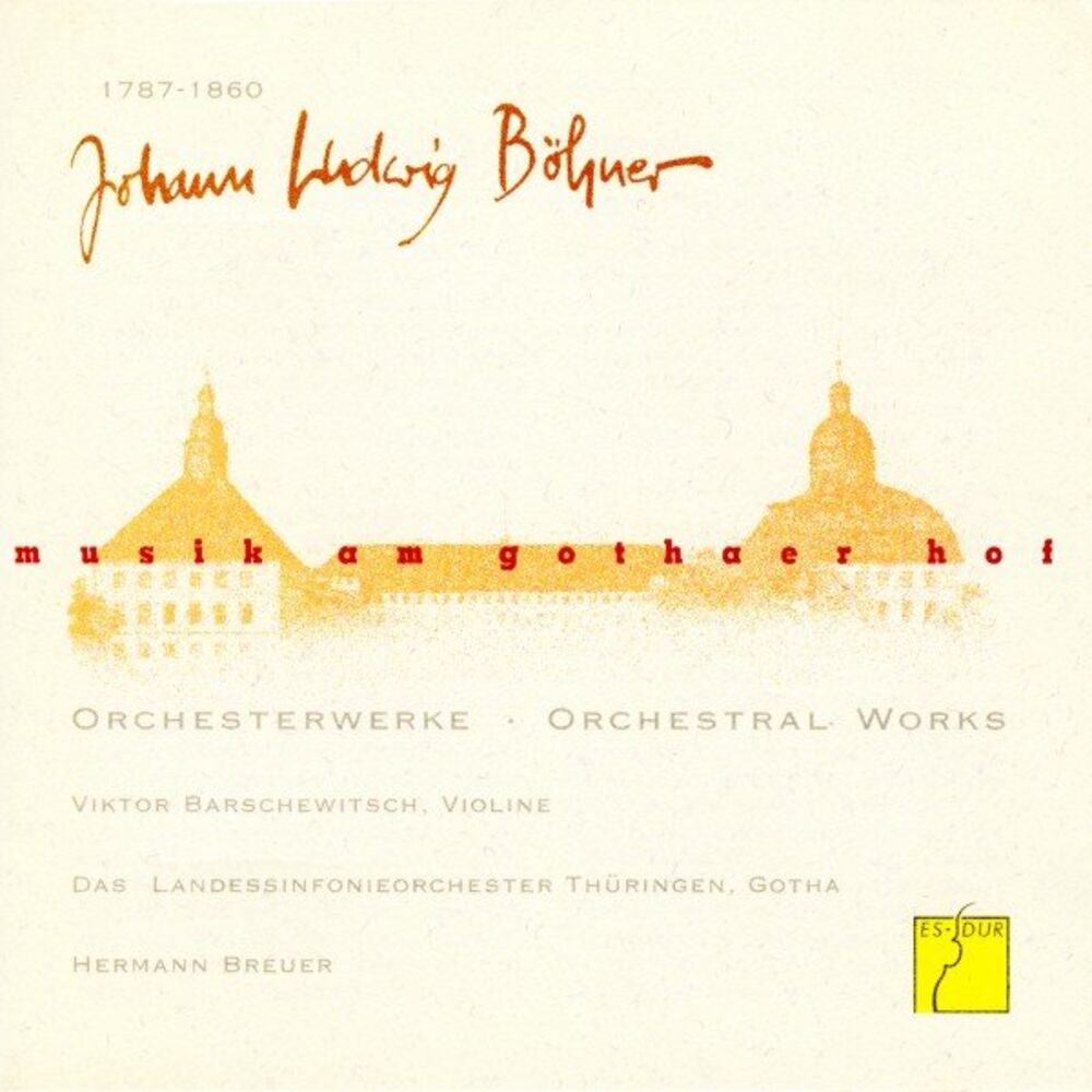 Picture of Böhner: Orchesterwerke (Musik am Gothaer Hof)