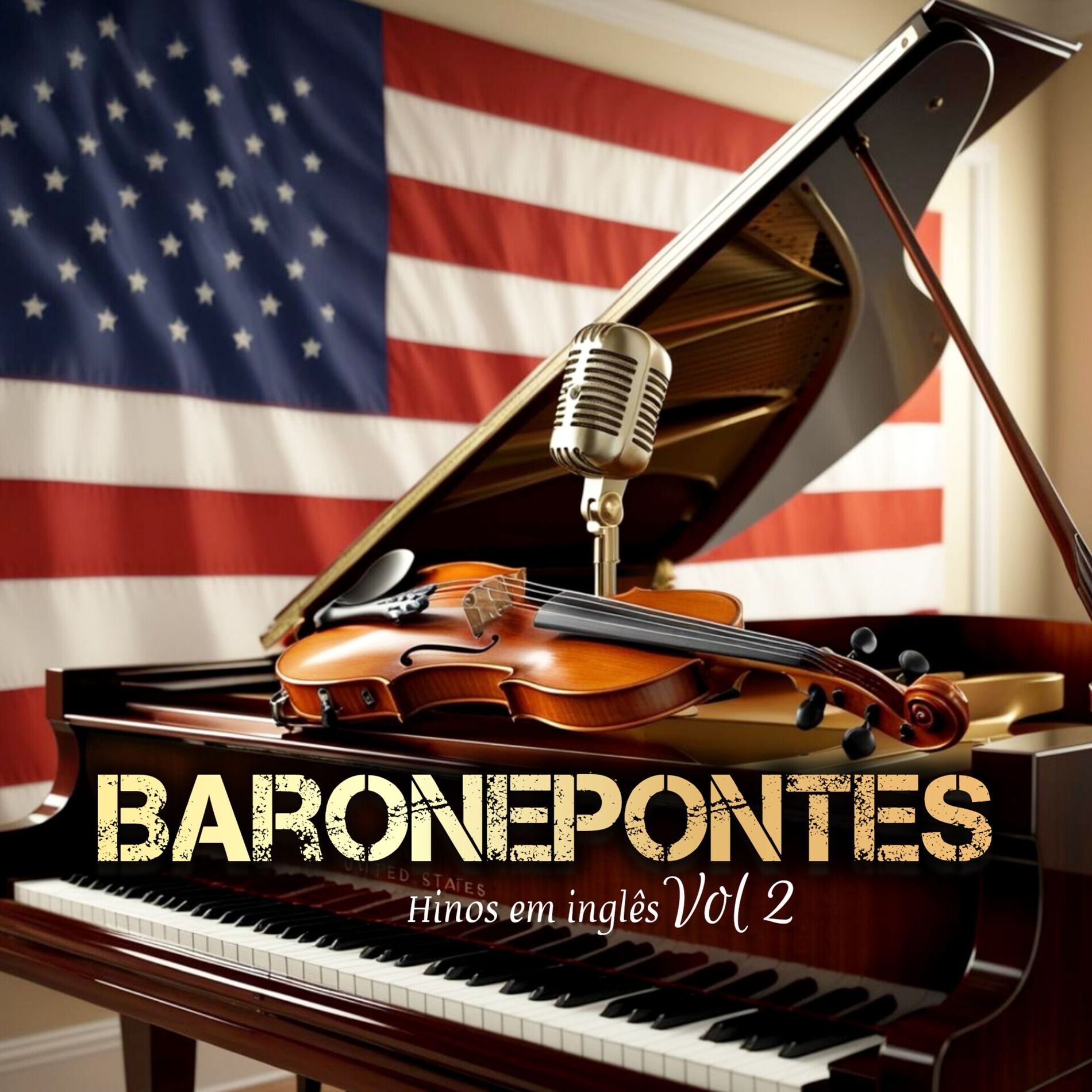 Album cover of Hinos em inglês, Vol. 2