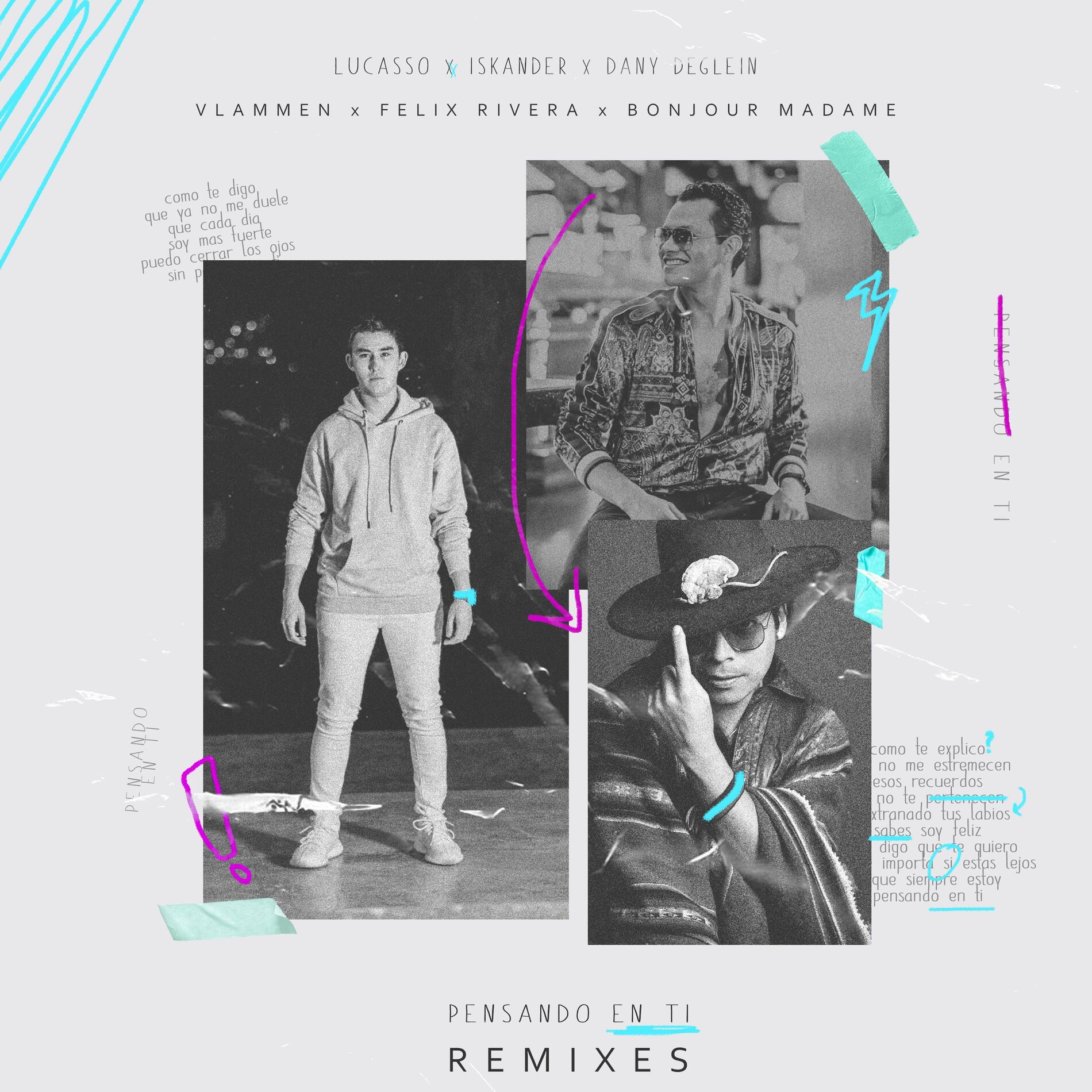Album cover of Pensando en Ti (Remixes)