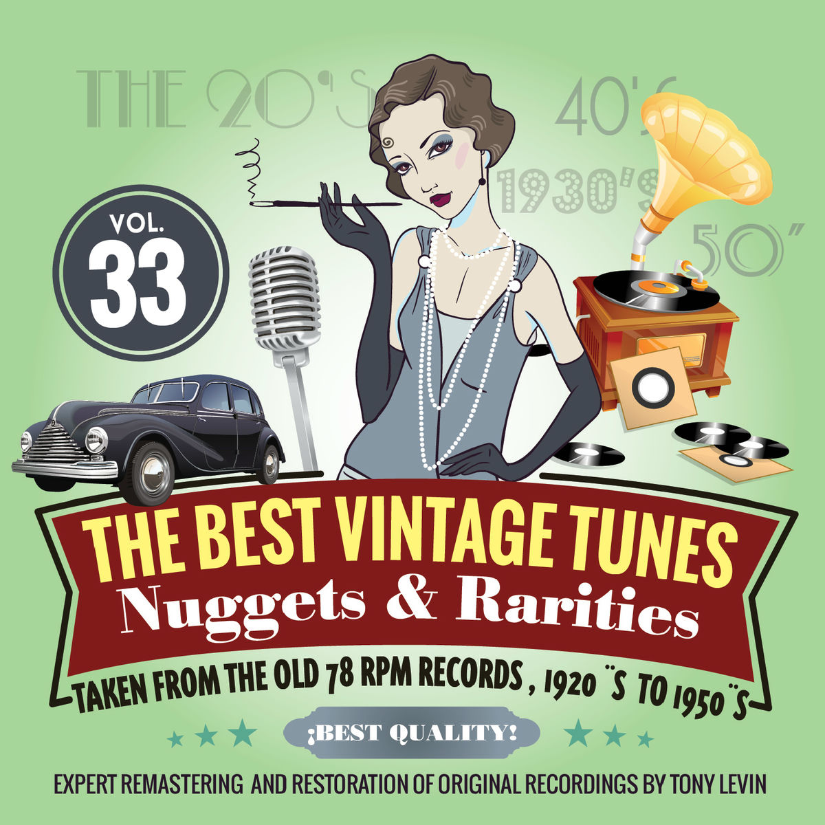 Album cover of The Best Vintage Tunes. Nuggets & Rarities Vol. 33