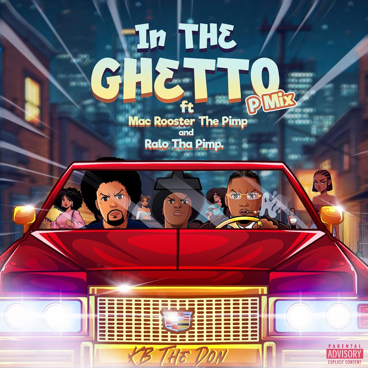 Album cover of In the Ghetto P Mix