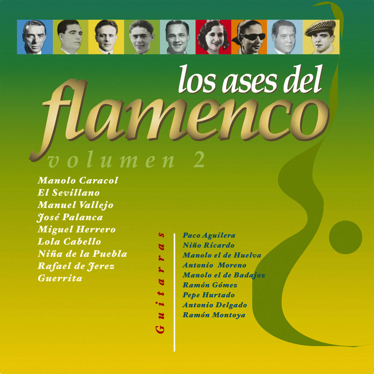 Album cover of Los Ases del Flamenco, Vol. 2