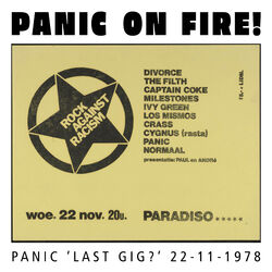 Cover of Panic on Fire! (Live at Paradiso, 22-11-1978)