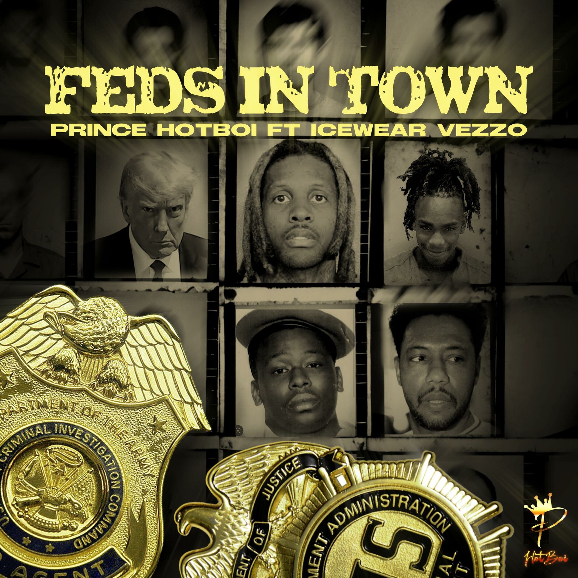 Album cover of Feds in town (feat. IceWear Vezzo)