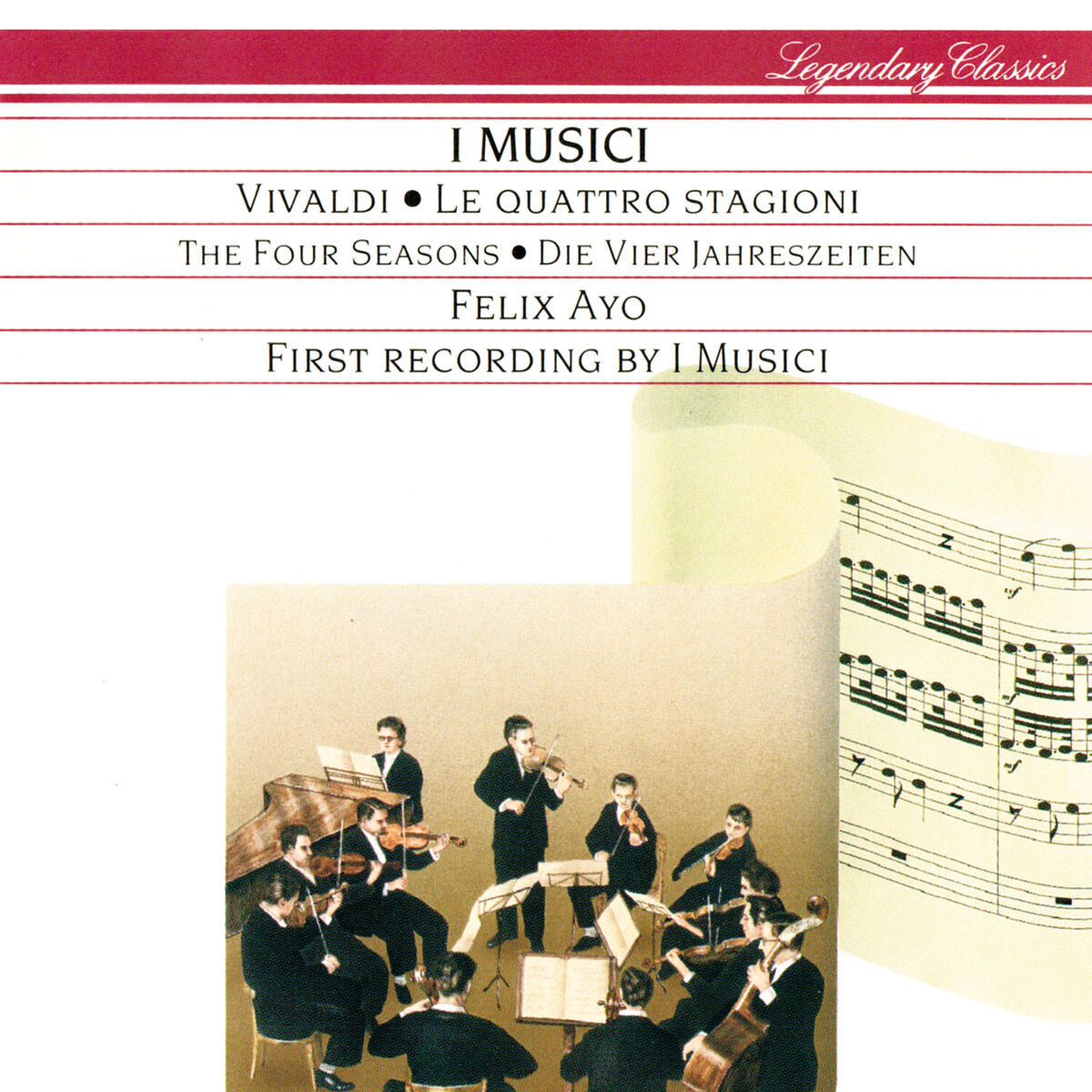 Album cover of Vivaldi: Le Quattro Stagioni (The 4 Seasons)