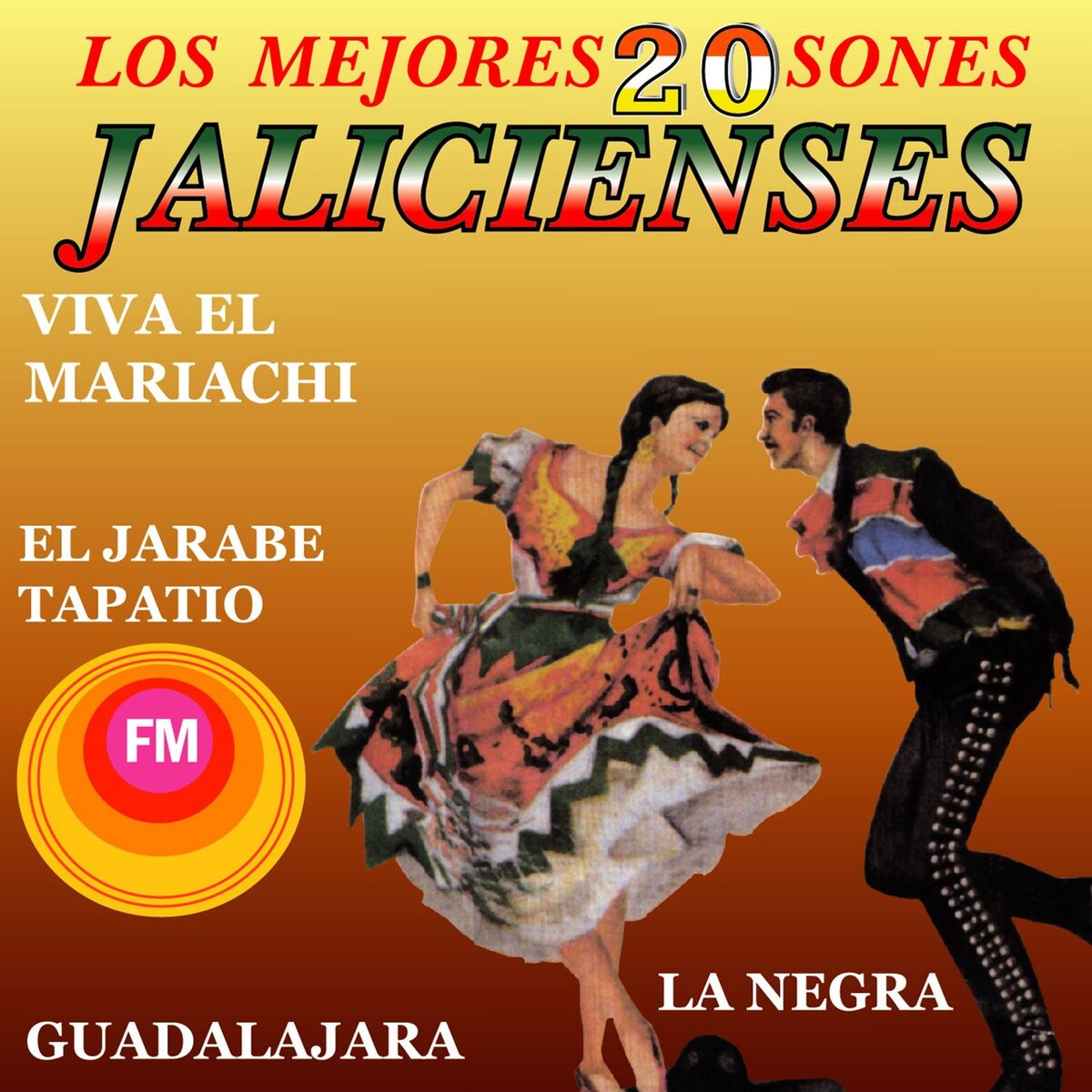 Album cover of Los Mejores 20 Sones Jaliciences