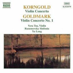 Cover of Korngold / Goldmark: Violin Concertos