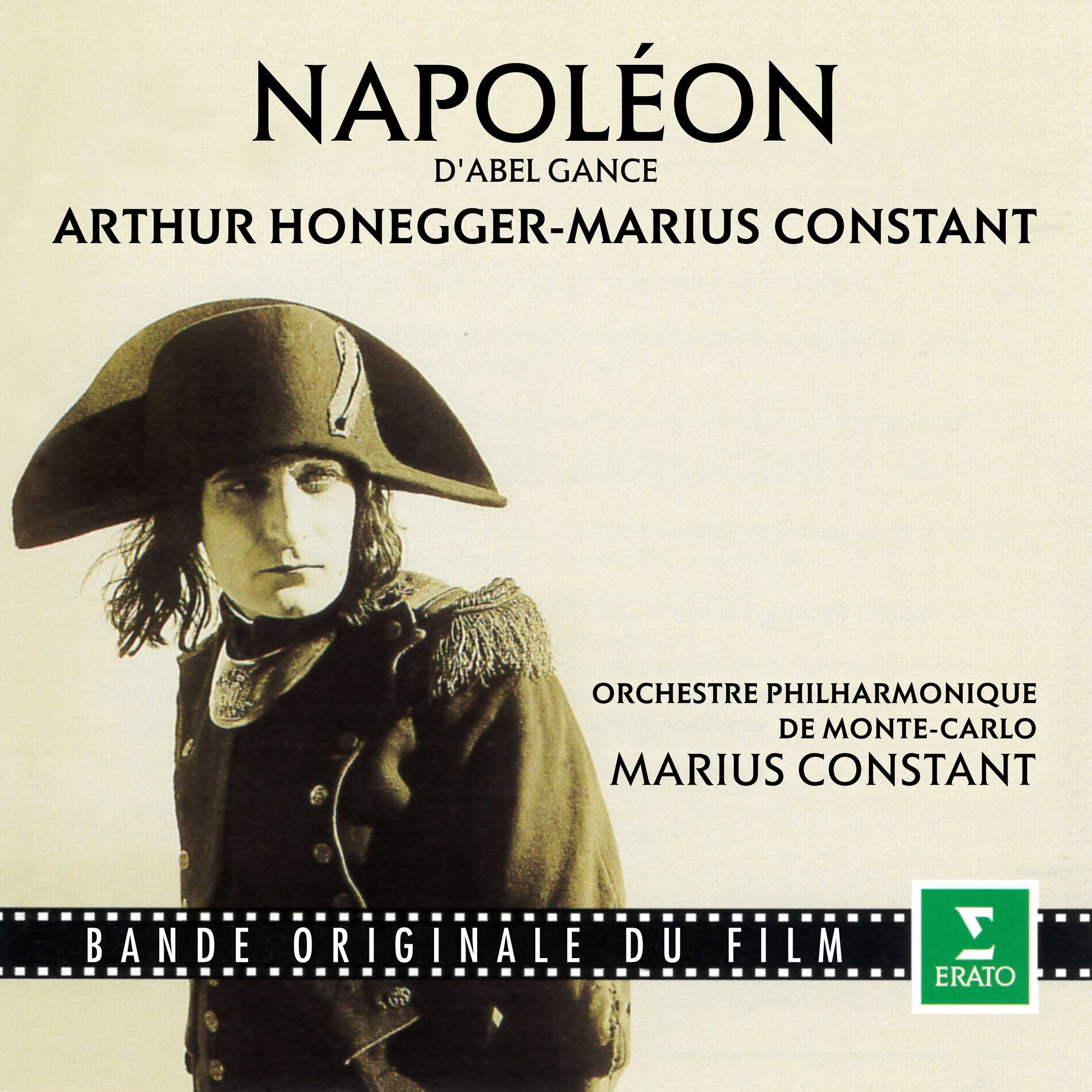 Album cover of Honegger & Constant: Napoléon (Bande originale du film d'Abel Gance)