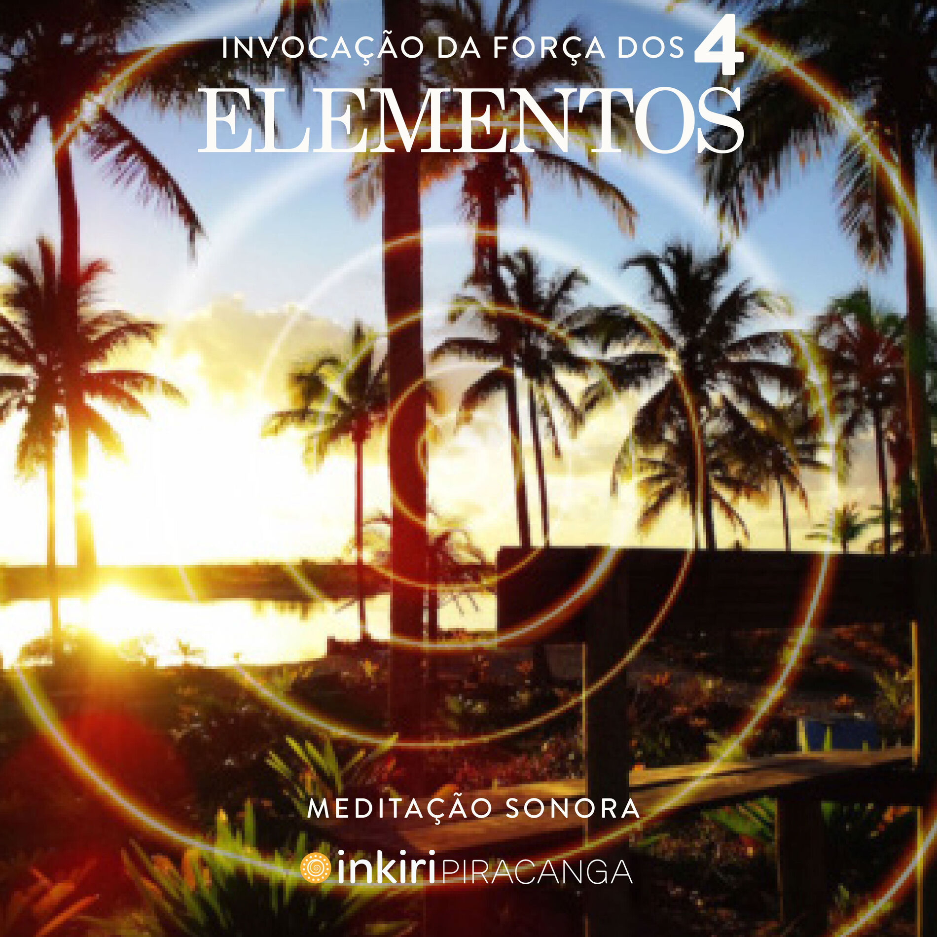 Album cover of Invocação da Força dos 4 Elementos: Meditação Sonora