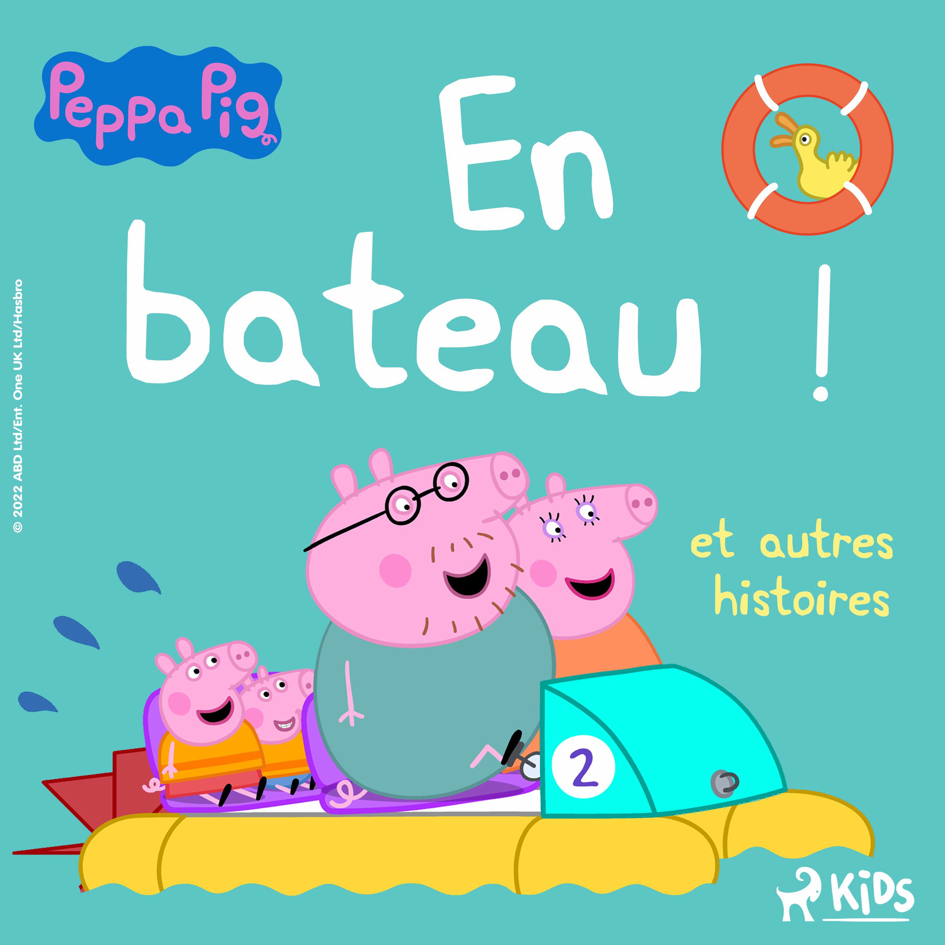 Album cover of Peppa Pig - En bateau ! et autres histoires (-)