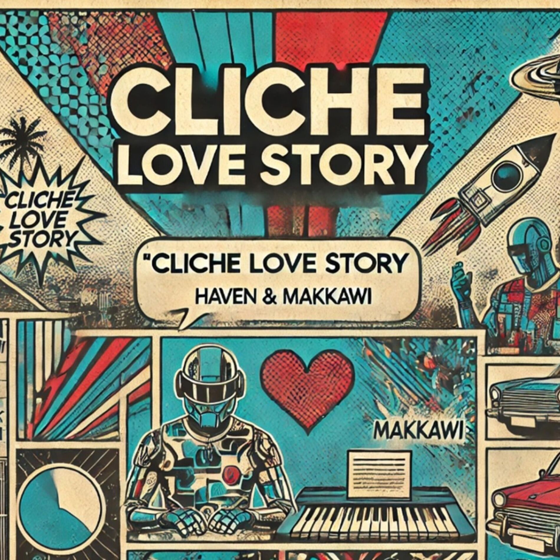 Album cover of Cliche Love Story (feat. Makkawi)