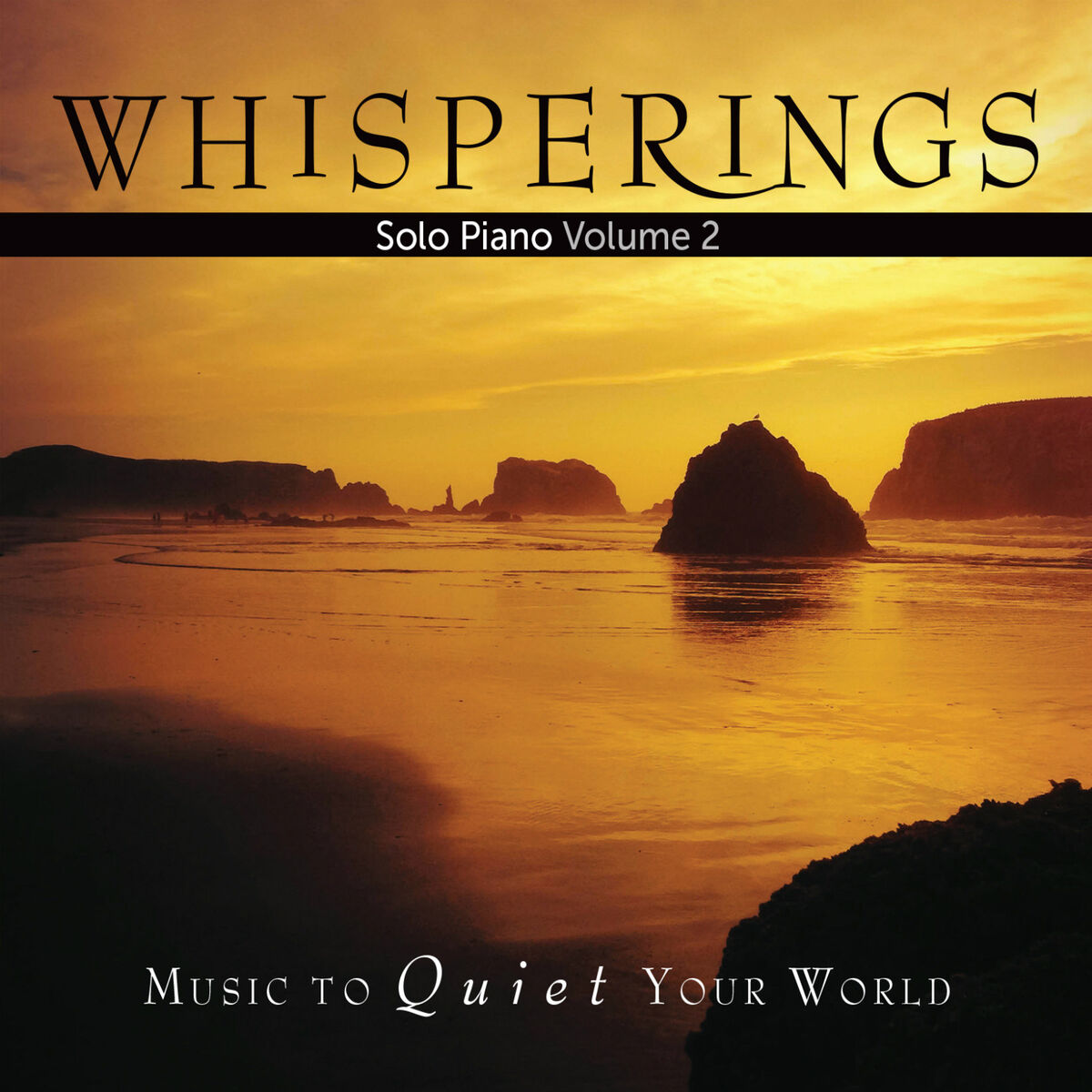 Album cover of Whisperings: Solo Piano, Vol. 2
