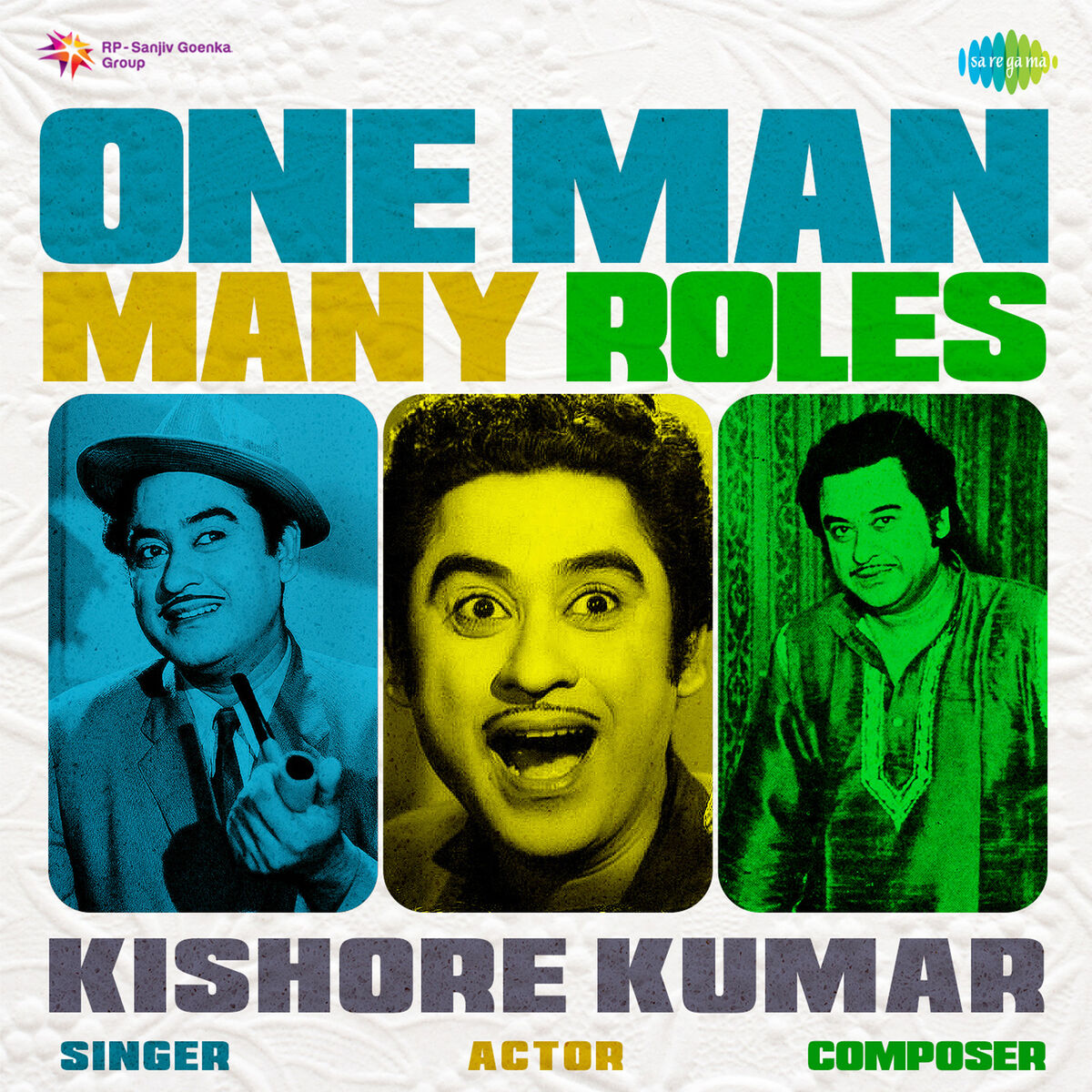 Album cover of One Man Many Roles - Kishore Kumar
