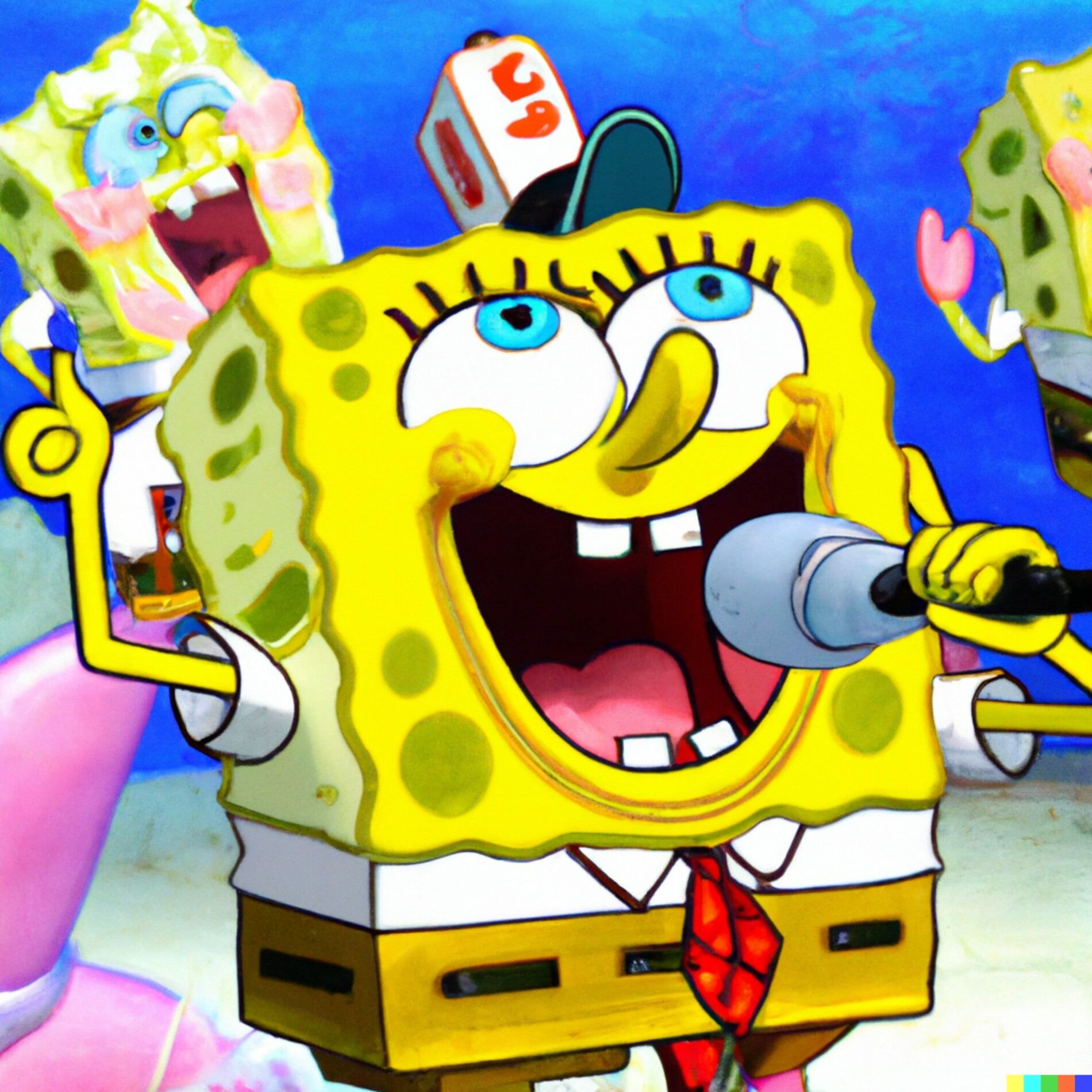 Album cover of spongebob sings