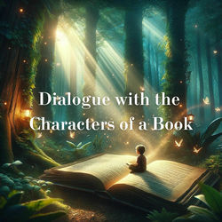 Cover of Dialogue with the Characters of a Book by undefined