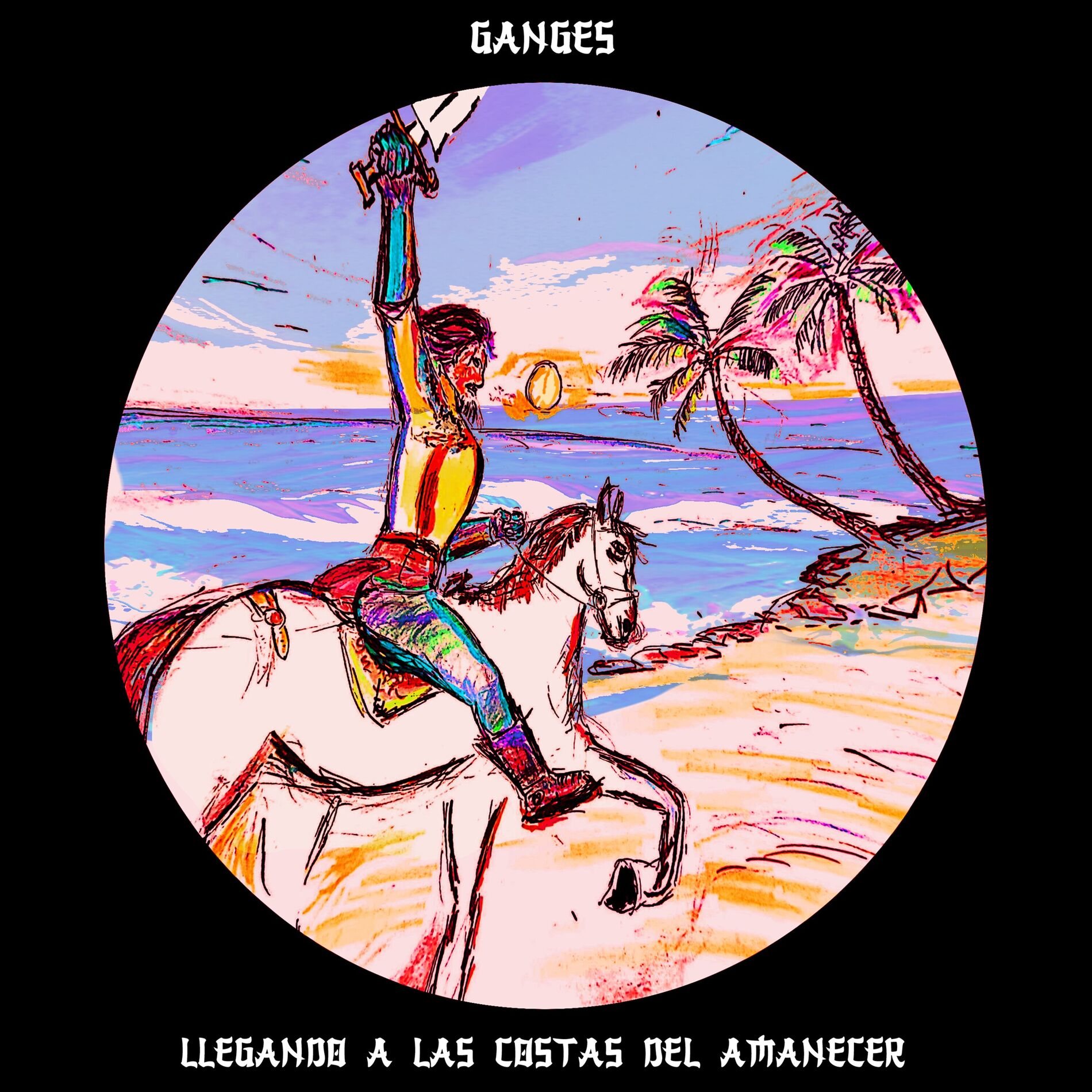Album cover of Llegando a las Costas del Amanecer