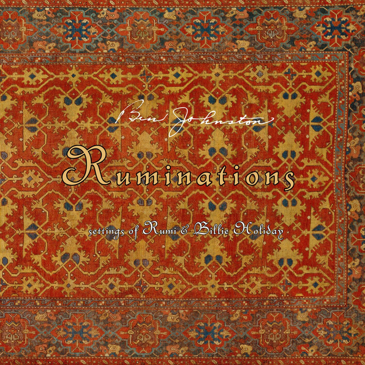 Album cover of Ben Johnston: Ruminations