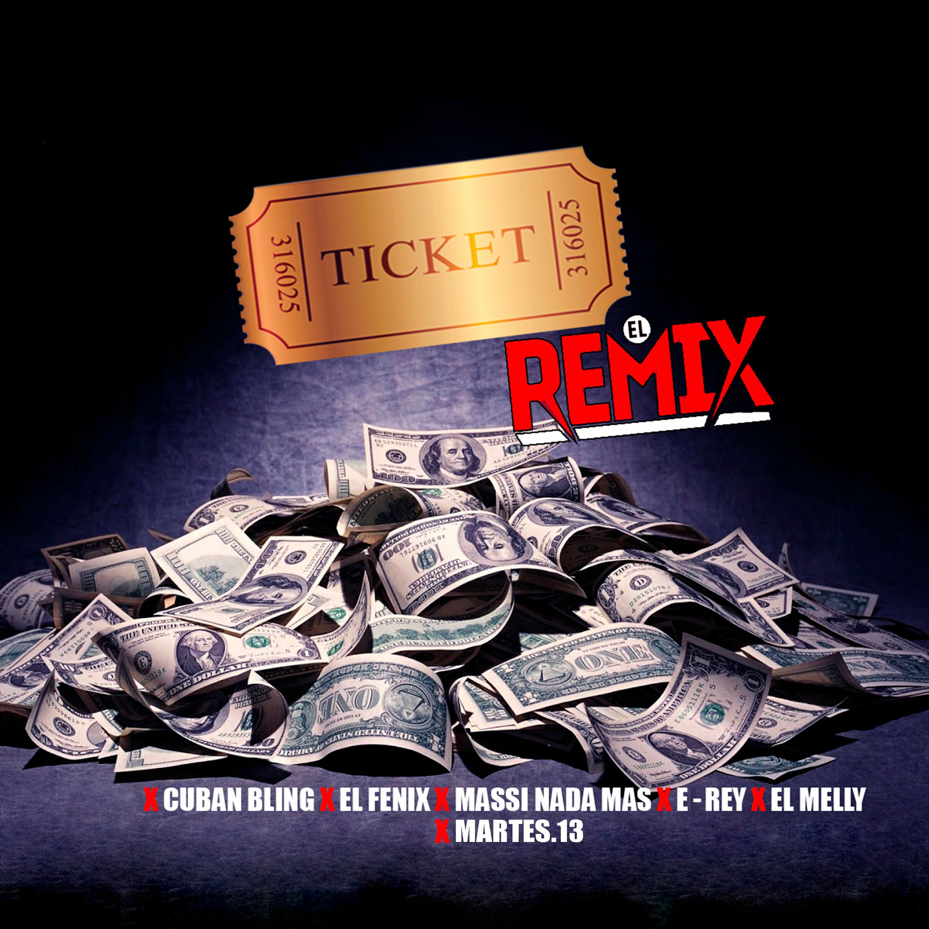 Album cover of Ticket (Remix)
