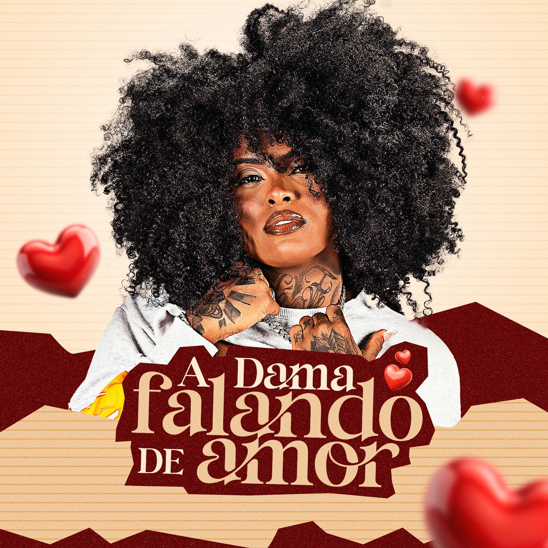 Album cover of A Dama Falando de Amor