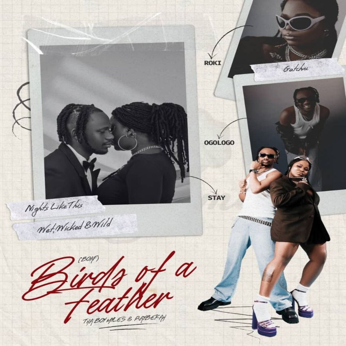 Album cover of BIRDS OF A FEATHER (B.O.A.F)