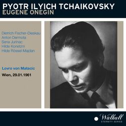 Cover of Eugen Onegin staring Dietrich Fischer-Dieskau