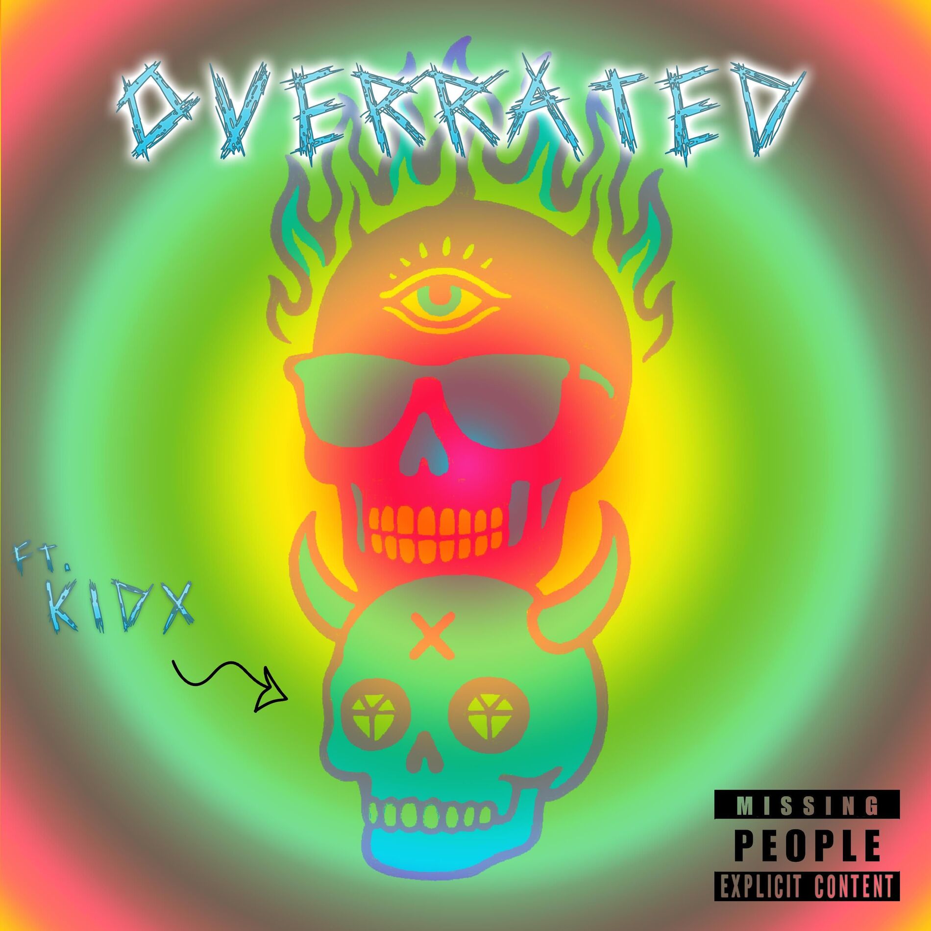 Album cover of OVERrated (feat. Kidx)