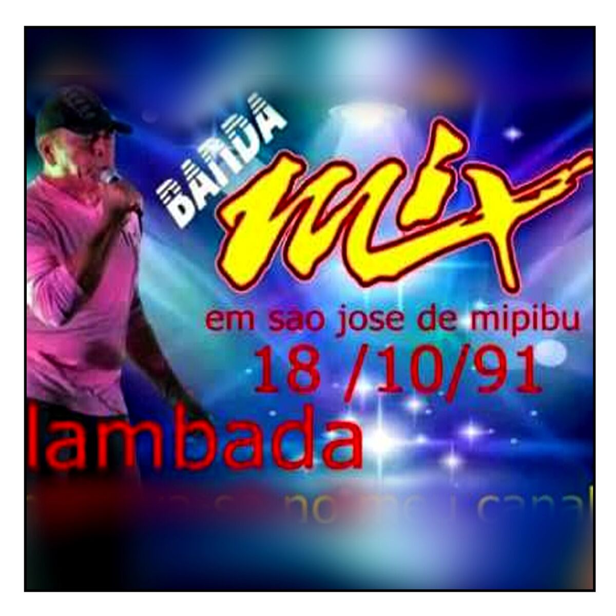 Album cover of LAMBADA - EM SÃO JOSÉ DE MIPIBU - 1991