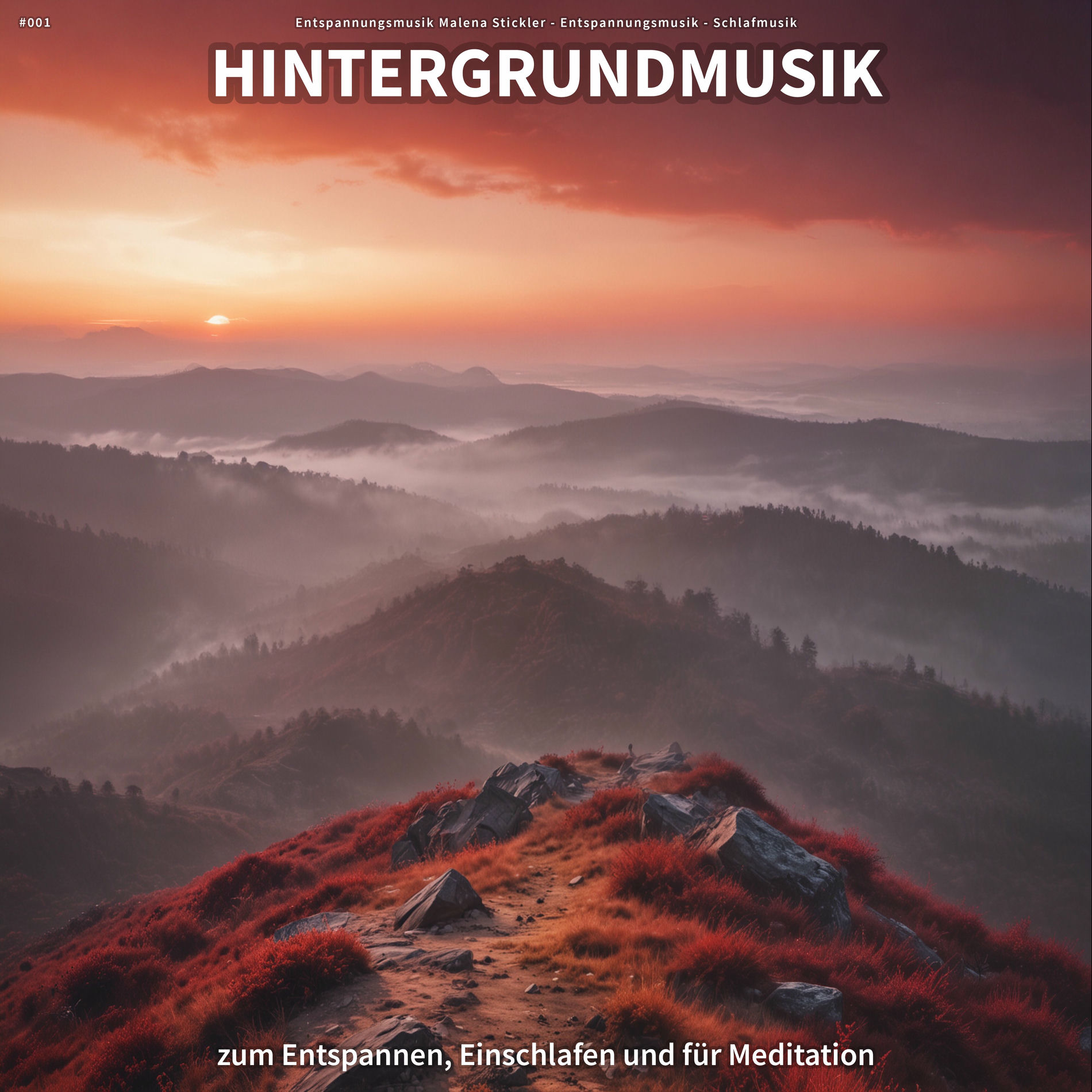 Album cover of #001 Hintergrundmusik zum Entspannen, Einschlafen und für Meditation