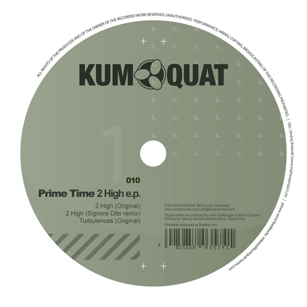 Picture of Prime Time - 2 High EP (MP3 Single)