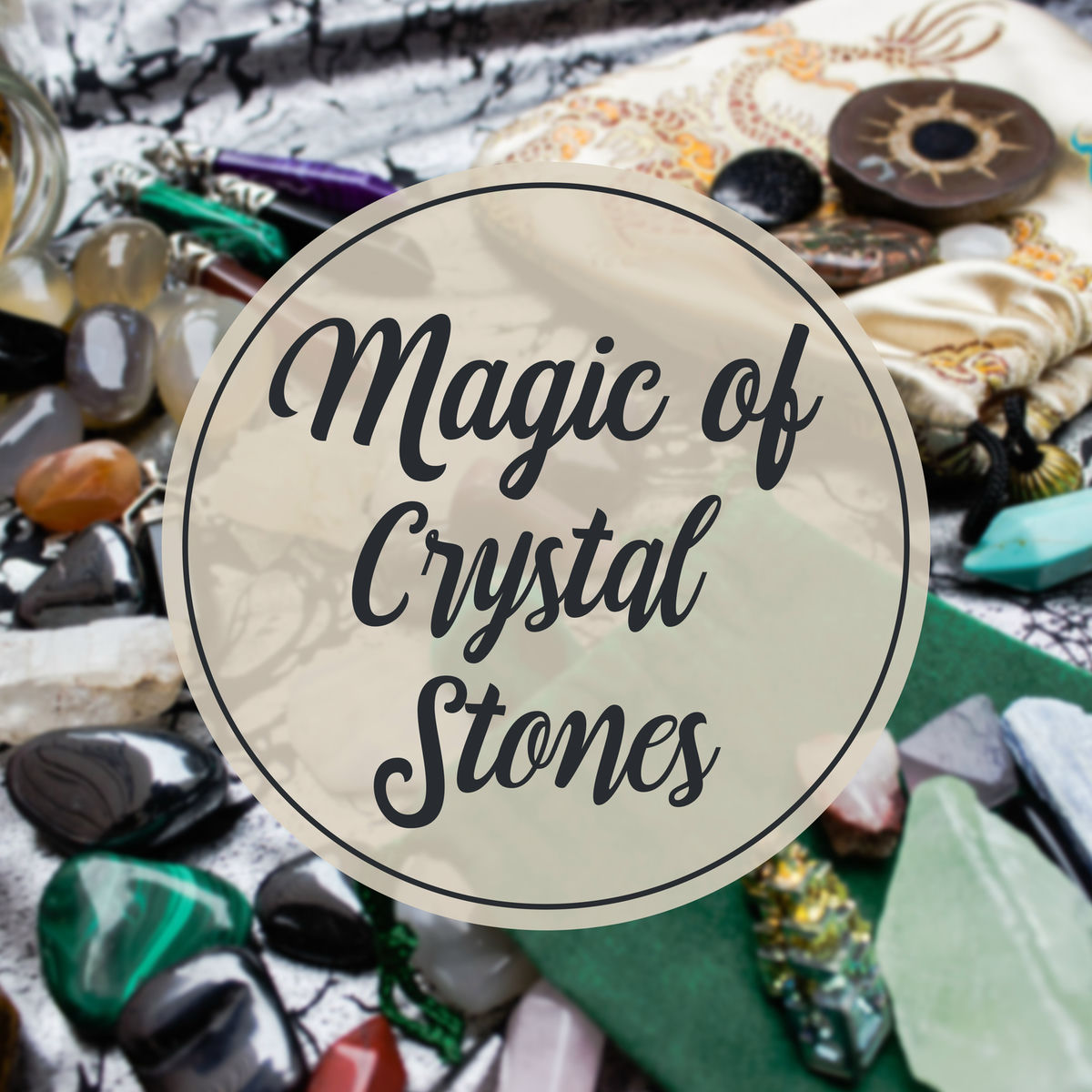Album cover of Magic of Crystal Stones: Chakra Balancing, Zazen Meditation Healing Therapy, Colors of Aura