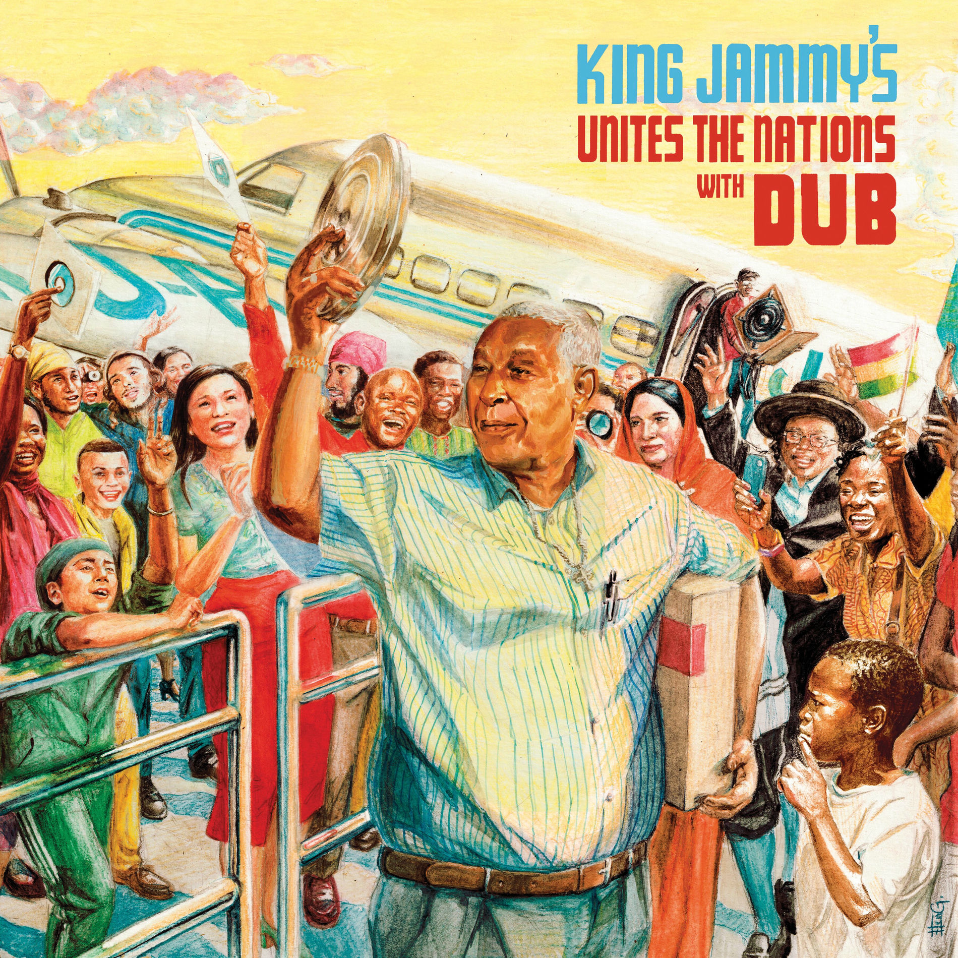 Album cover of King Jammy's Unites The Nations With Dub
