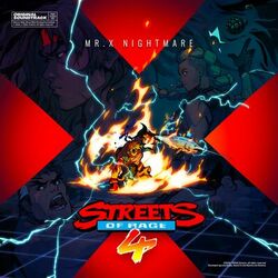 Cover of Streets of Rage 4: Mr. X Nightmare (Original Game Soundtrack)