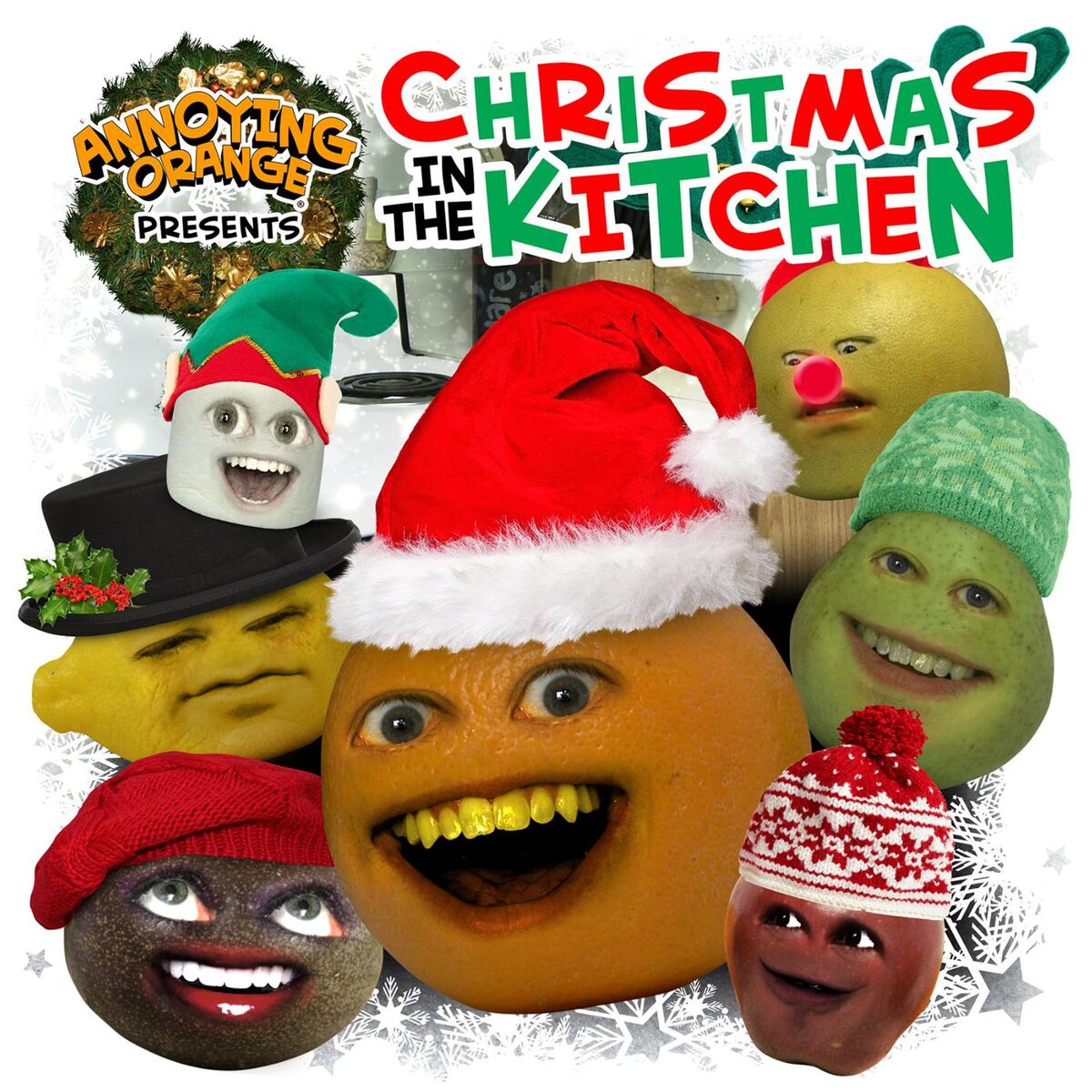 Album cover of Annoying Orange Presents: Christmas in the Kitchen