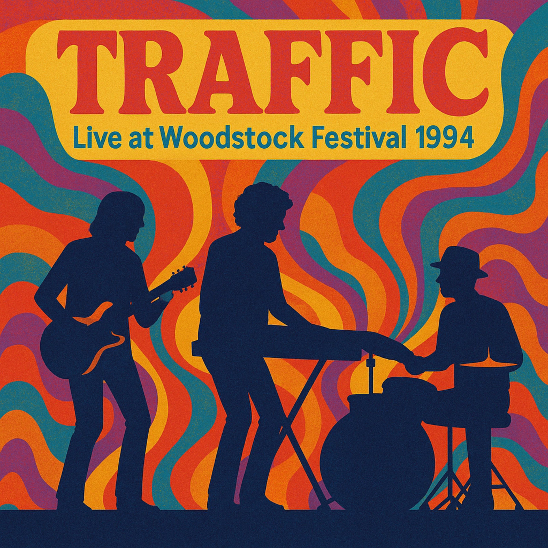 Album cover of Live at Woodstock Festival 1994