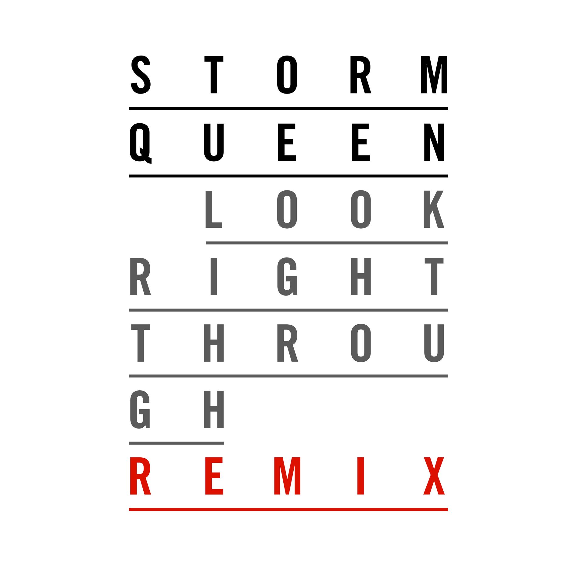 Album cover of Look Right Through (Element Z Remix)