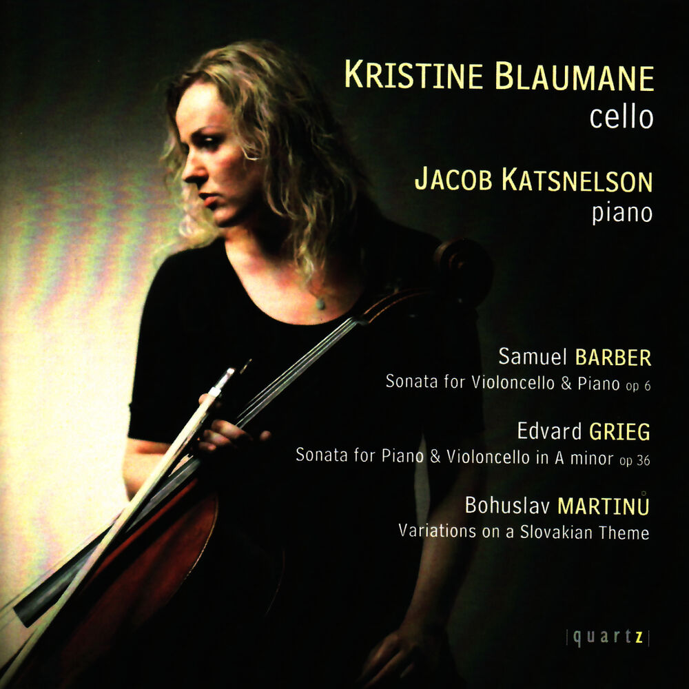 Picture of Barber: Sonata, Op. 6 - Grieg: Sonata in A Minor - Martinu: Variations on a Slovakian Theme