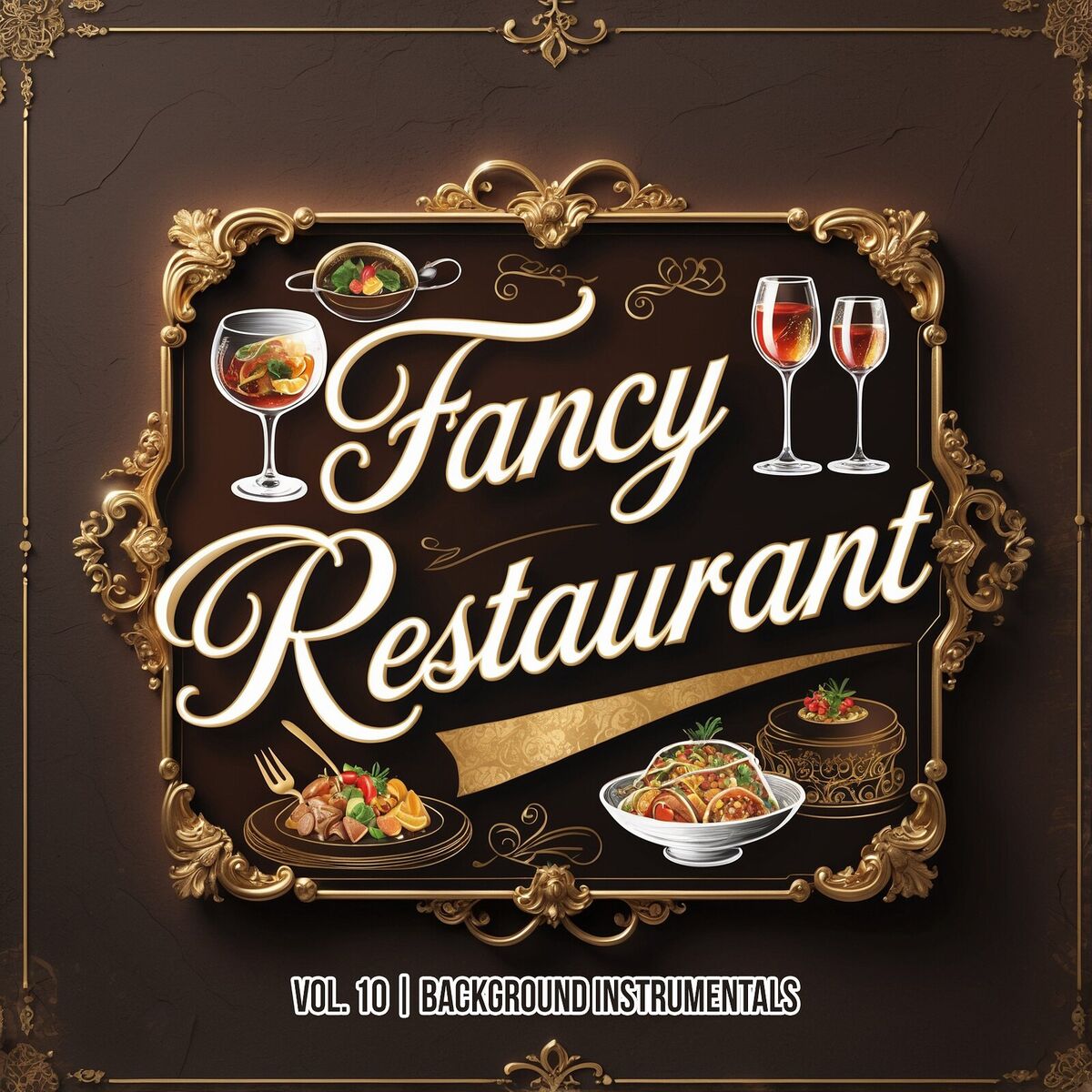 Album cover of Fancy Restaurant, Vol. 10 (Background Instrumentals)